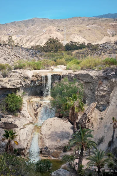 Waterfall in Almeria — Stock Photo, Image
