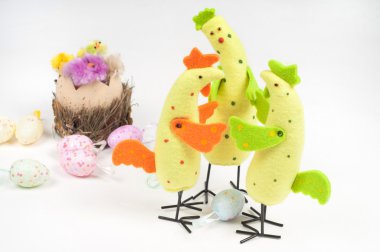 Paskalya tavuk ailesi