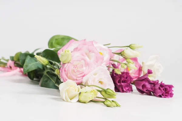 Eustoma virágok — Stock Fotó
