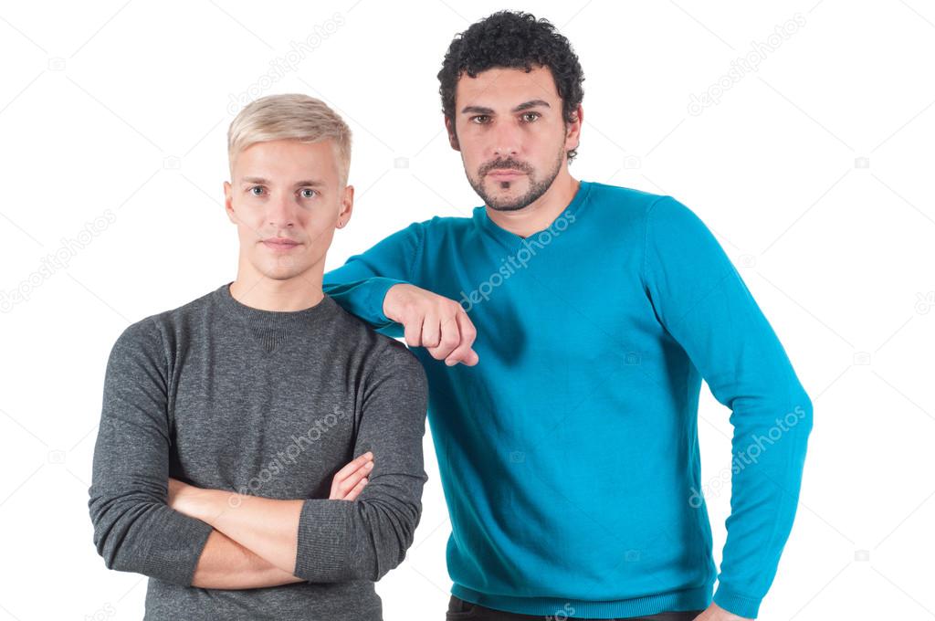 Two caucasian men