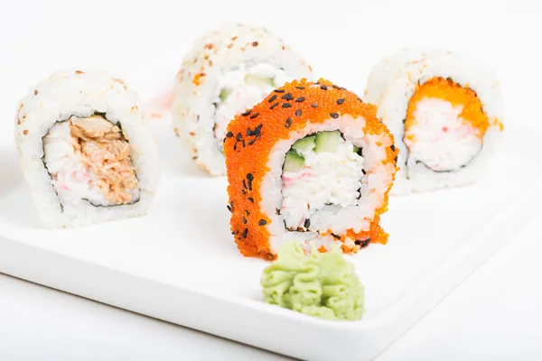 Rolls with wasabi — Stock Photo, Image