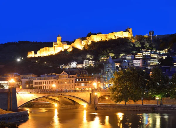 Tbilisi at night — Stock Photo, Image