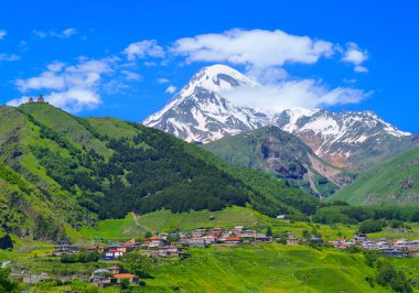 Mount Kazbek clipart