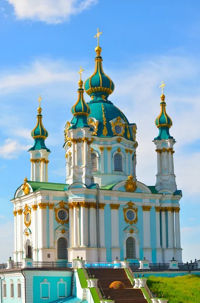 Iglesia de San Andrés en Kiev — Foto de Stock