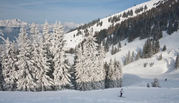 Skigebiet Zell am See. Österreich — Stockfoto