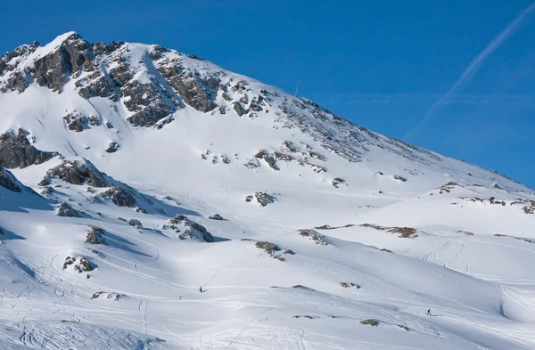 Estación de esquí de Kaprun, glaciar Kitzsteinhorn. Austria — Foto de Stock