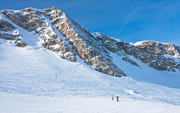 Ski resort of Kaprun, Kitzsteinhorn glacier. Austria — Stock Photo, Image