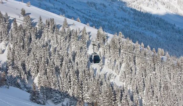 Skigebiet zell am see, Österreich — Stockfoto