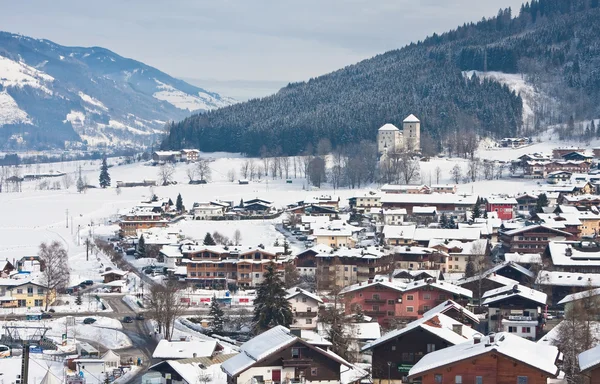 Ośrodek narciarski Kaprun - Maiskogel. Austria — Zdjęcie stockowe