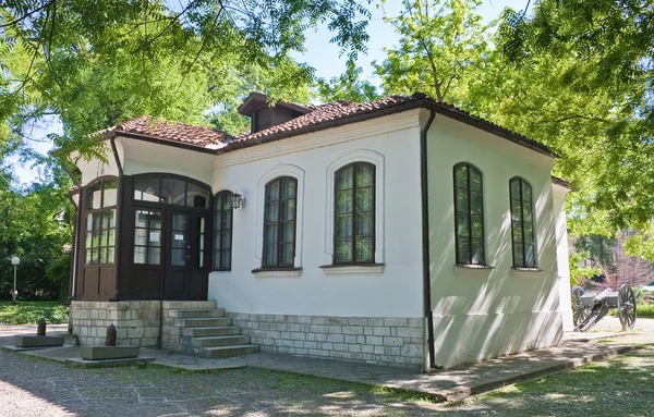 Het huis-museum aan de bevrijder tsaar alexander ii in pleven. — Stockfoto