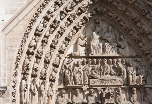 París. Fragmento de Notre Dame —  Fotos de Stock