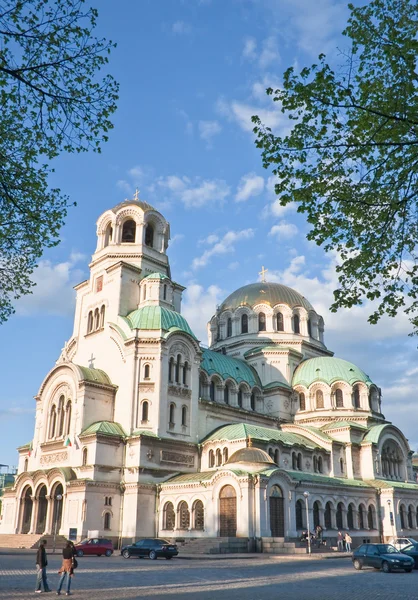 Memorial Church of St. Alexander Nevsky. Sofia, Bulgária — Fotografia de Stock