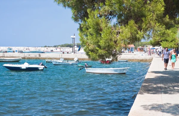 Baywalk. Fažana, Chorvatsko — Stock fotografie