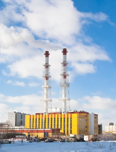 Thermal power plant — Stock Photo, Image