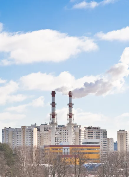 Thermal power plant — Stock Photo, Image