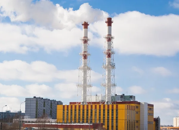 Thermal power plant — Stock Photo, Image