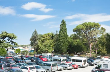 park yeri. Pula, Hırvatistan