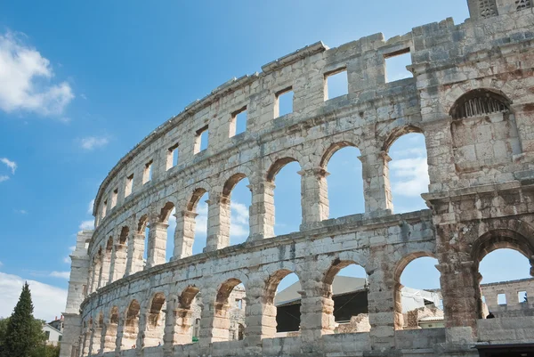 Roman amphitheater in Pula, Croatia — Stock Photo, Image