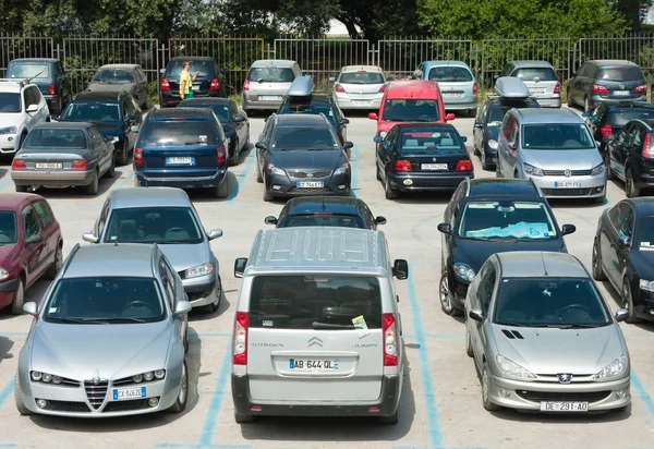 Parking. Pula, Croatia — Stock Photo, Image