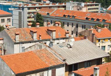 antika silah hill kastel üzerine. Pula. Hırvatistan