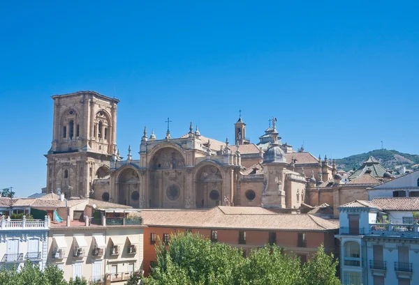 Renässansens katedralen, granada, Andalusien, Spanien — Stockfoto