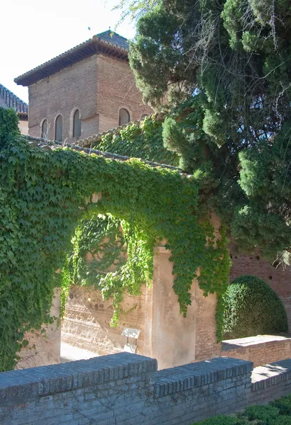 İspanya. Granada. Elhamra Sarayı'ndan görüntüleyin — Stok fotoğraf