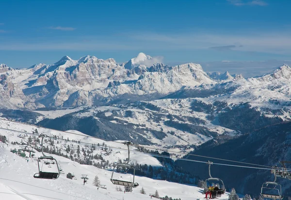 Skigebied van kaprun, kitzsteinhorn gletsjer. Oostenrijk — Stockfoto