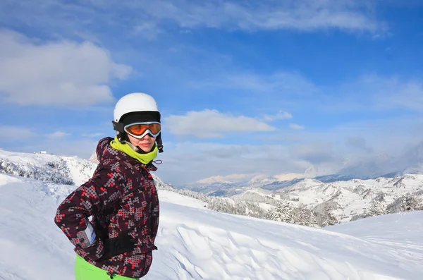 Ośrodka narciarskiego kaprun, lodowiec kitzsteinhorn. Austria — Zdjęcie stockowe