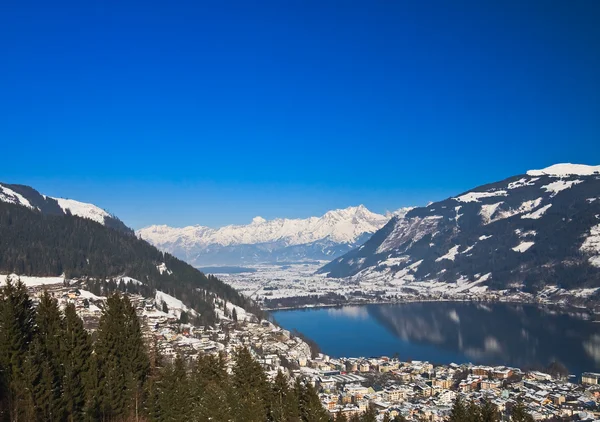 Ski resort of Kaprun, Kitzsteinhorn glacier. Austria — Stock Photo, Image