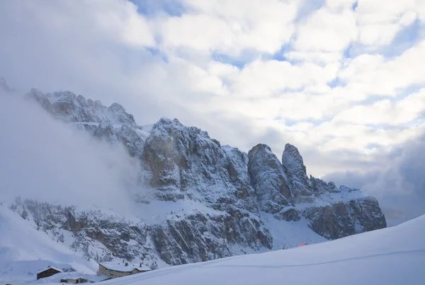 卡普伦，kitzsteinhorn 冰川的滑雪胜地。奥地利 — 图库照片