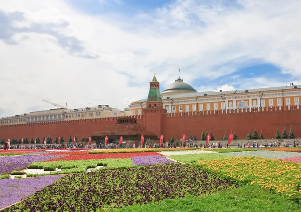 Flower Festival in Red Square. Moscowf — Stock Photo, Image