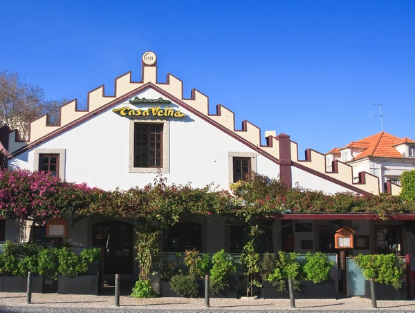 Cascais restoranda. Portekiz — Stok fotoğraf