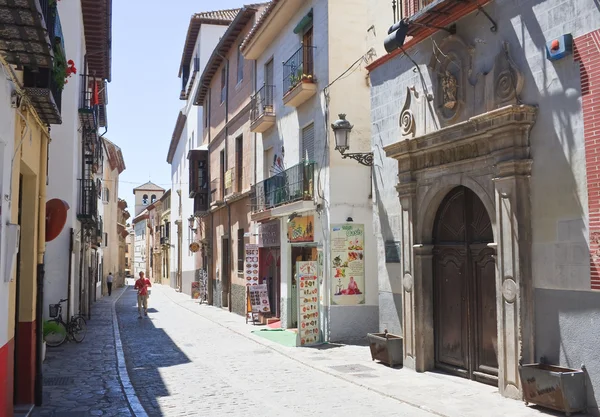 Strada nella città di Granada, Spagna — Foto Stock