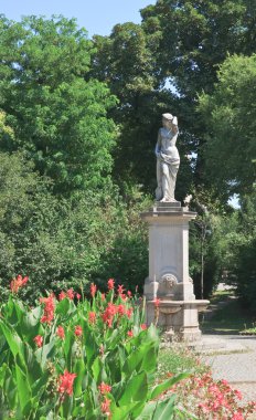 Park heykel. Stadtpark. Viyana. Avusturya
