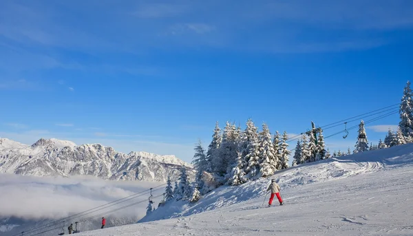 Ski resort schladming. Rakousko — Stock fotografie