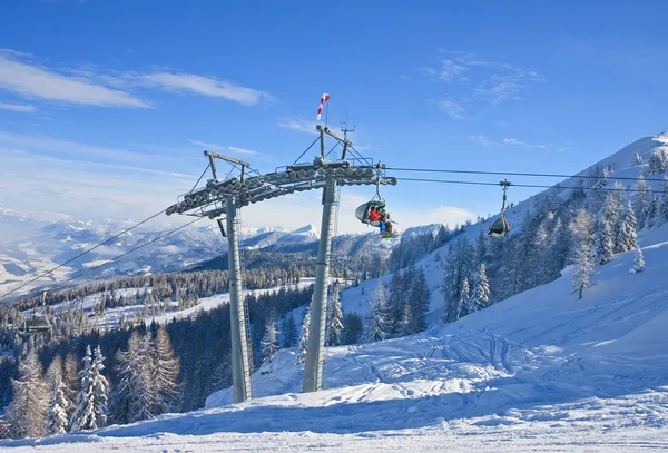 Ski resort Schladming . Austria — Stock Photo, Image