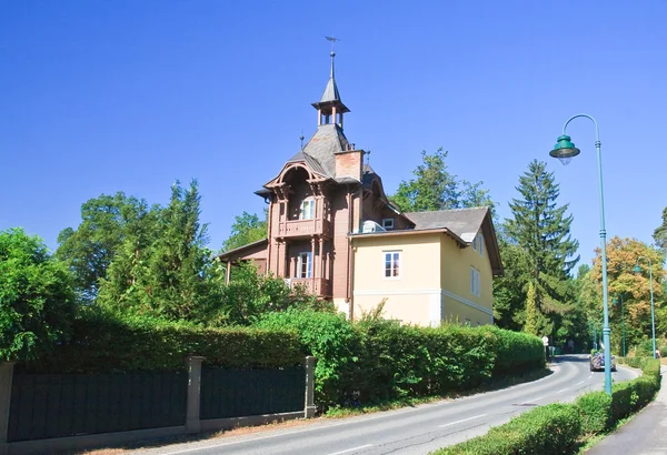 Daireler. Resort portschach am worthersee. Carinthia. Avusturya — Stok fotoğraf