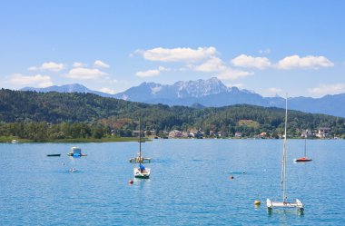 Lake worth (worthersee). Avusturya