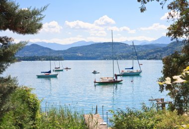 Lake worth (worthersee). Avusturya
