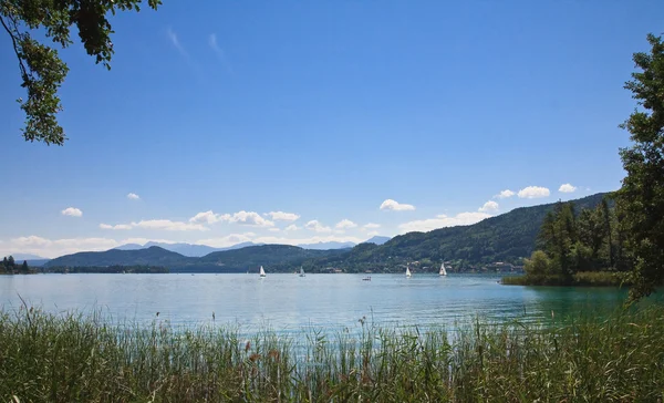 Lago Worth (Worthersee). Austria — Foto de Stock