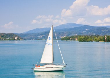 Lake worth (worthersee) yat. Avusturya