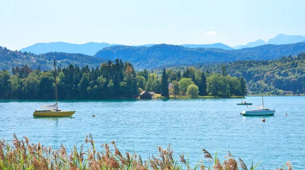 Lake worth (Wörthersee). Österrike — Stockfoto
