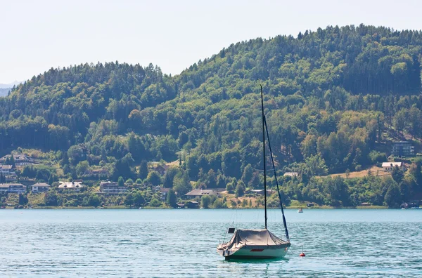 Resort Portschach am Worthersee. Австрия — стоковое фото