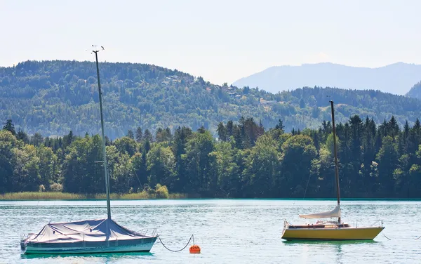 Lac Worth (Worthersee). Autriche — Photo