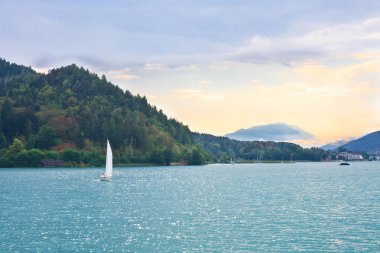 Lake worth (worthersee) yat. Avusturya