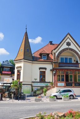 Restoran. Resort velden am worthersee. Avusturya