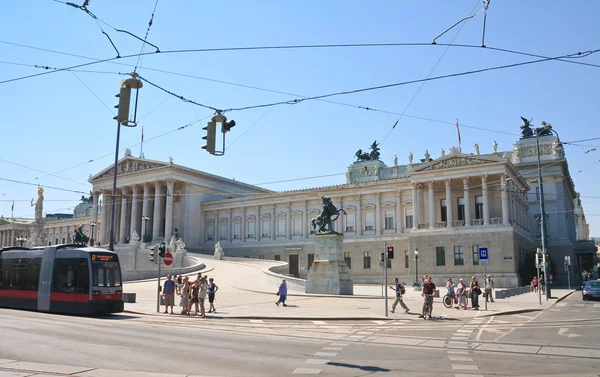 Parlamentsgebäude. Wien. Österreich — Stockfoto