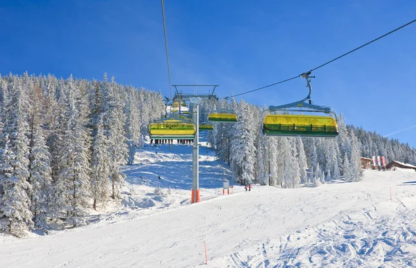 Ski resort Schladming . Austria — Stock Photo, Image