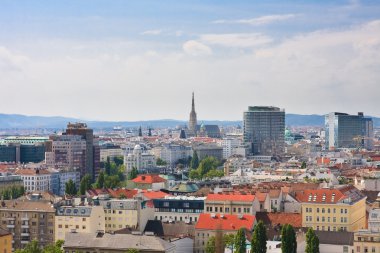 manzara Viyana prater dönme dolap. Avusturya