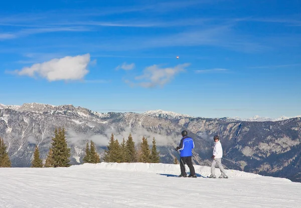 Σκι resort schladming. Αυστρία — Φωτογραφία Αρχείου